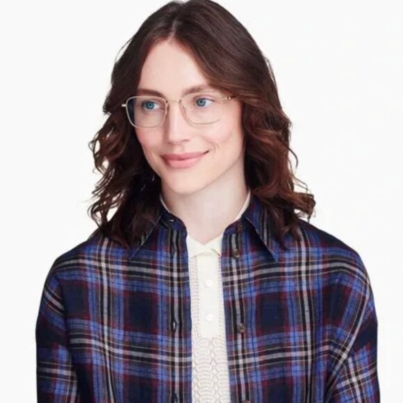 Brand New Warby Parker Joaquin Eyeglasses in Polished gold - Picture 3 of 3